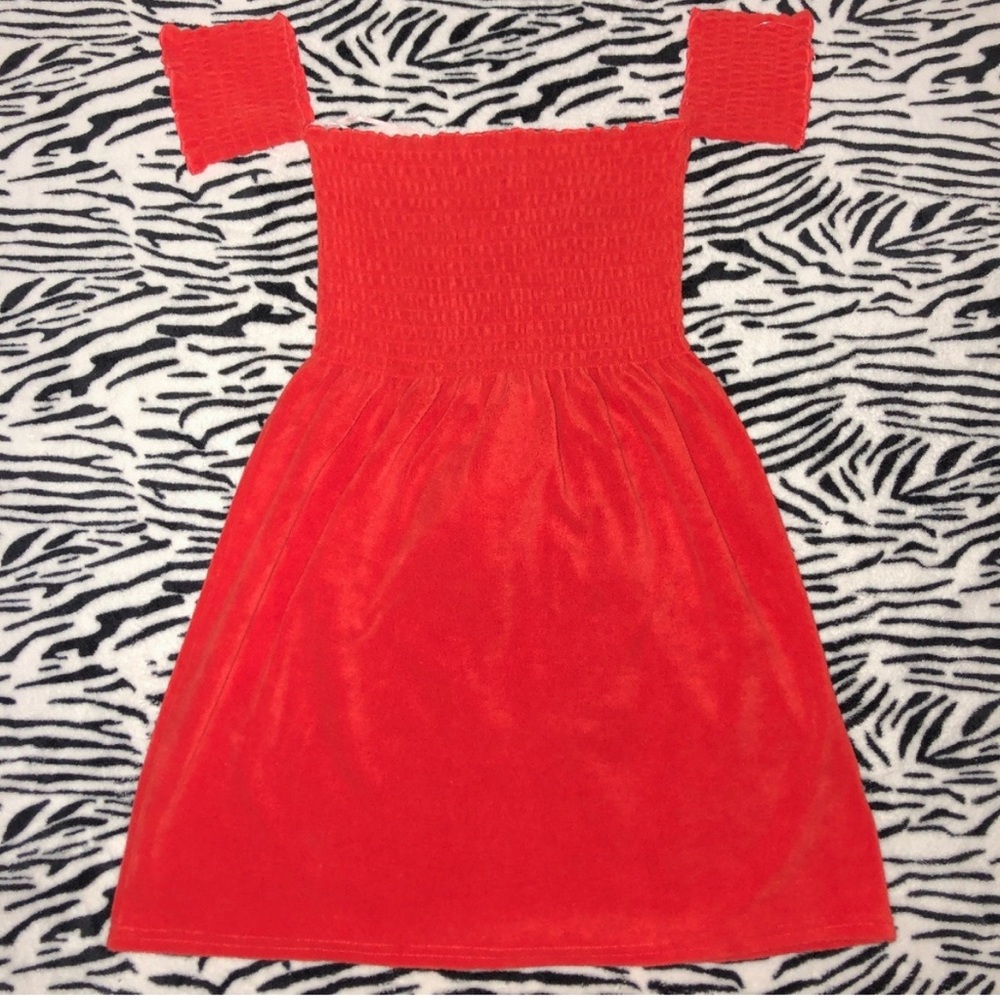 juicy couture terry towel cover up dress